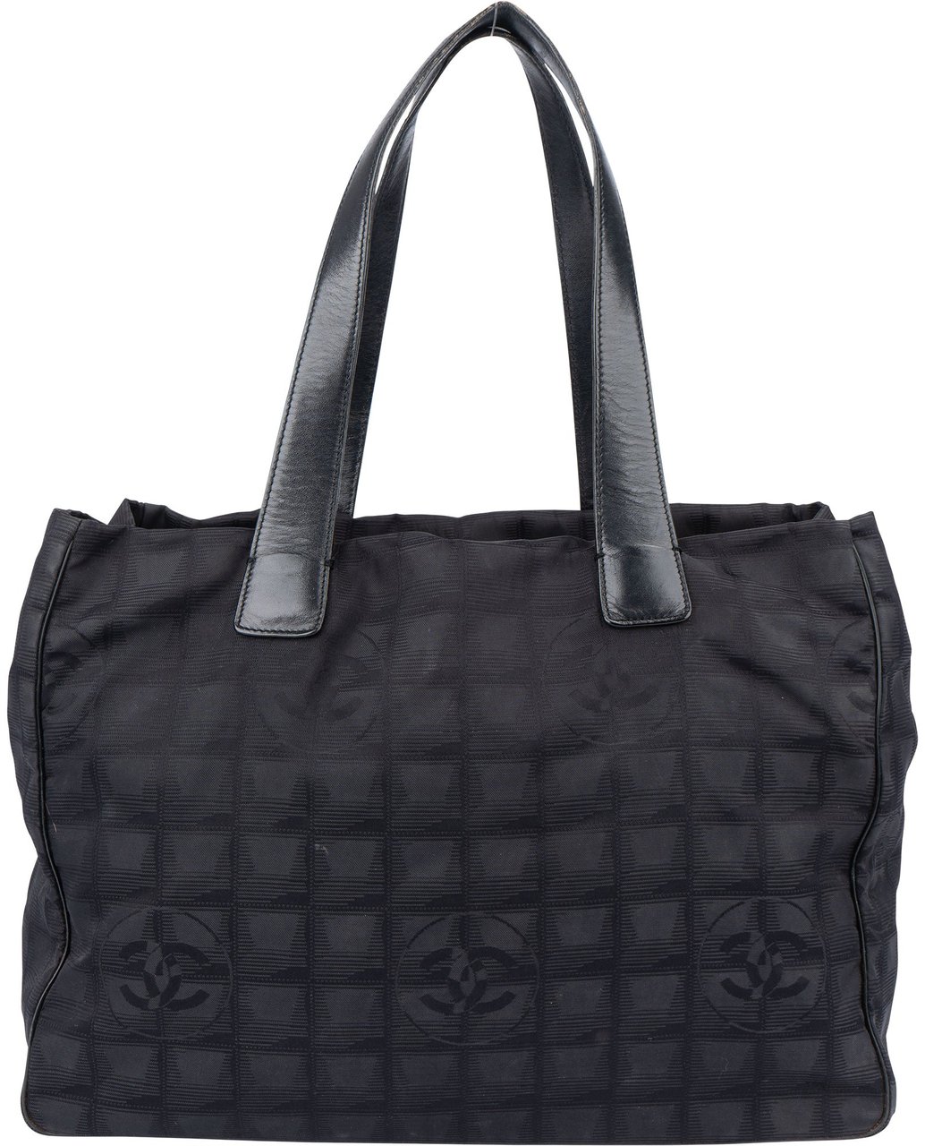 Chanel Chanel Travel Line Monogram Handbag Zwart