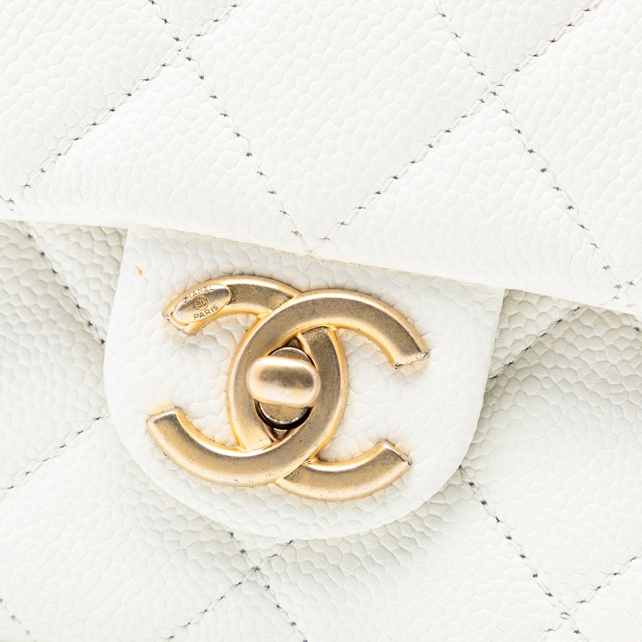 Chanel Mini Quilted Caviar Chain Soul Flap Wit