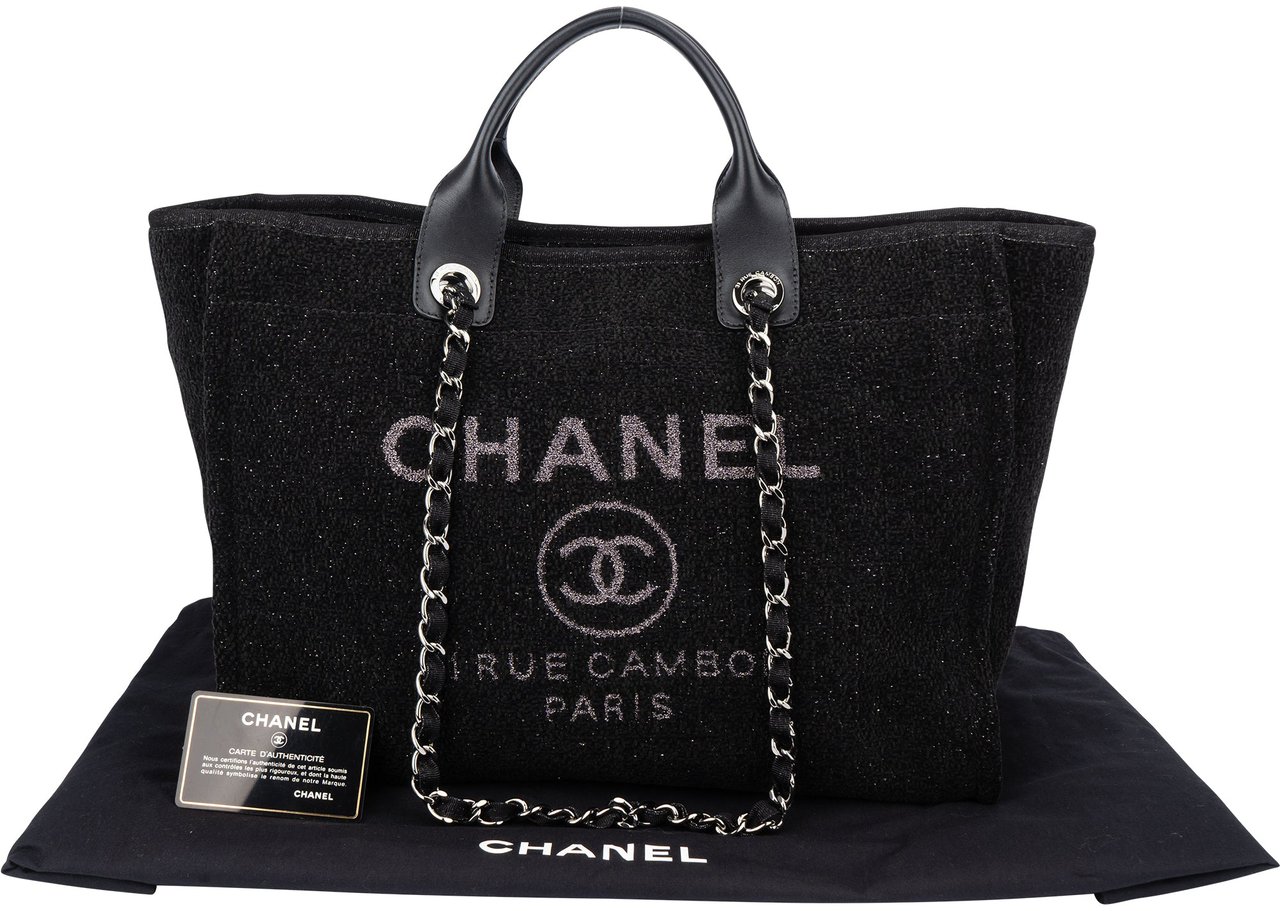 Chanel Chanel Glitter Tweed Deauville Handbag Divers