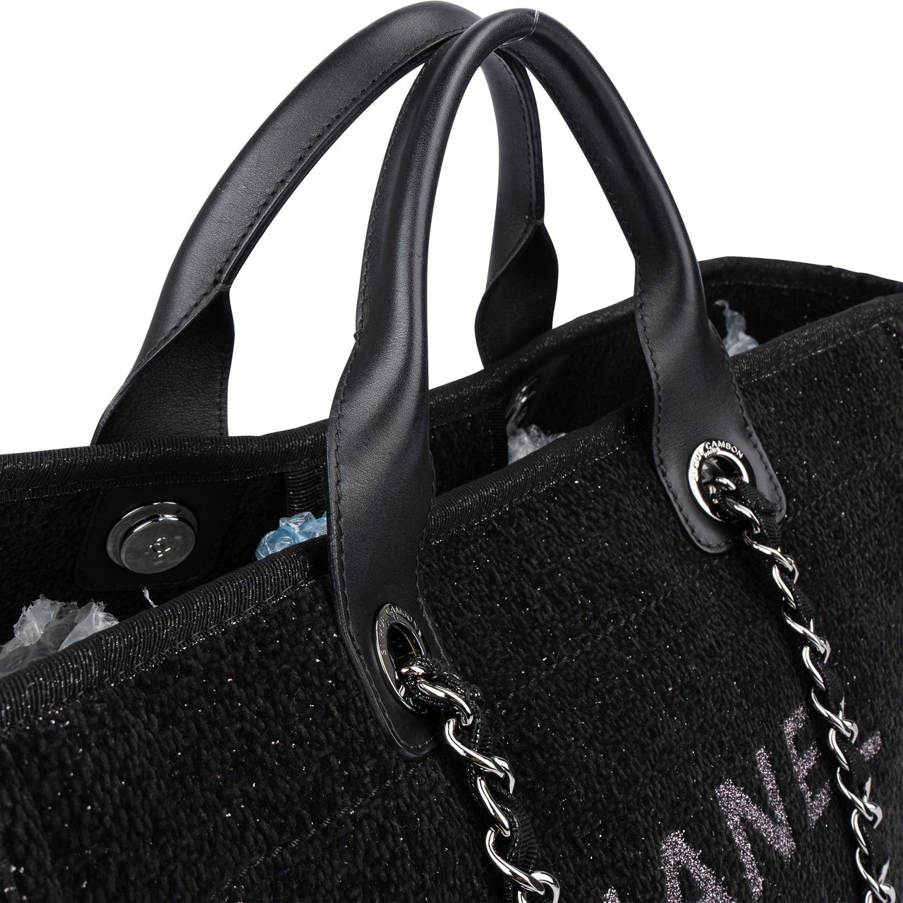 Chanel Chanel Glitter Tweed Deauville Handbag Divers