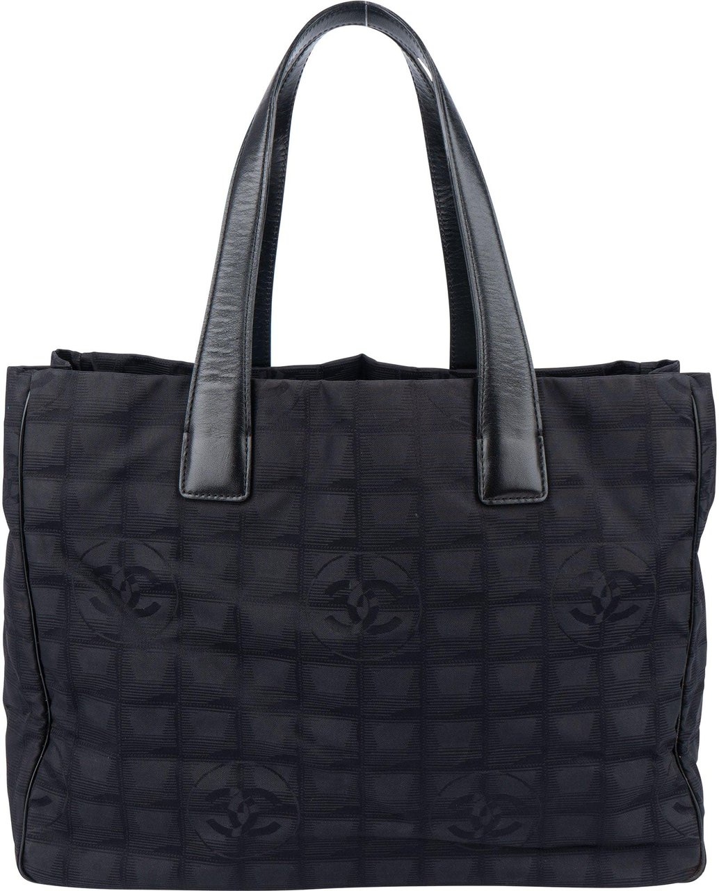 Chanel Chanel Travel Line Monogram Handbag Zwart