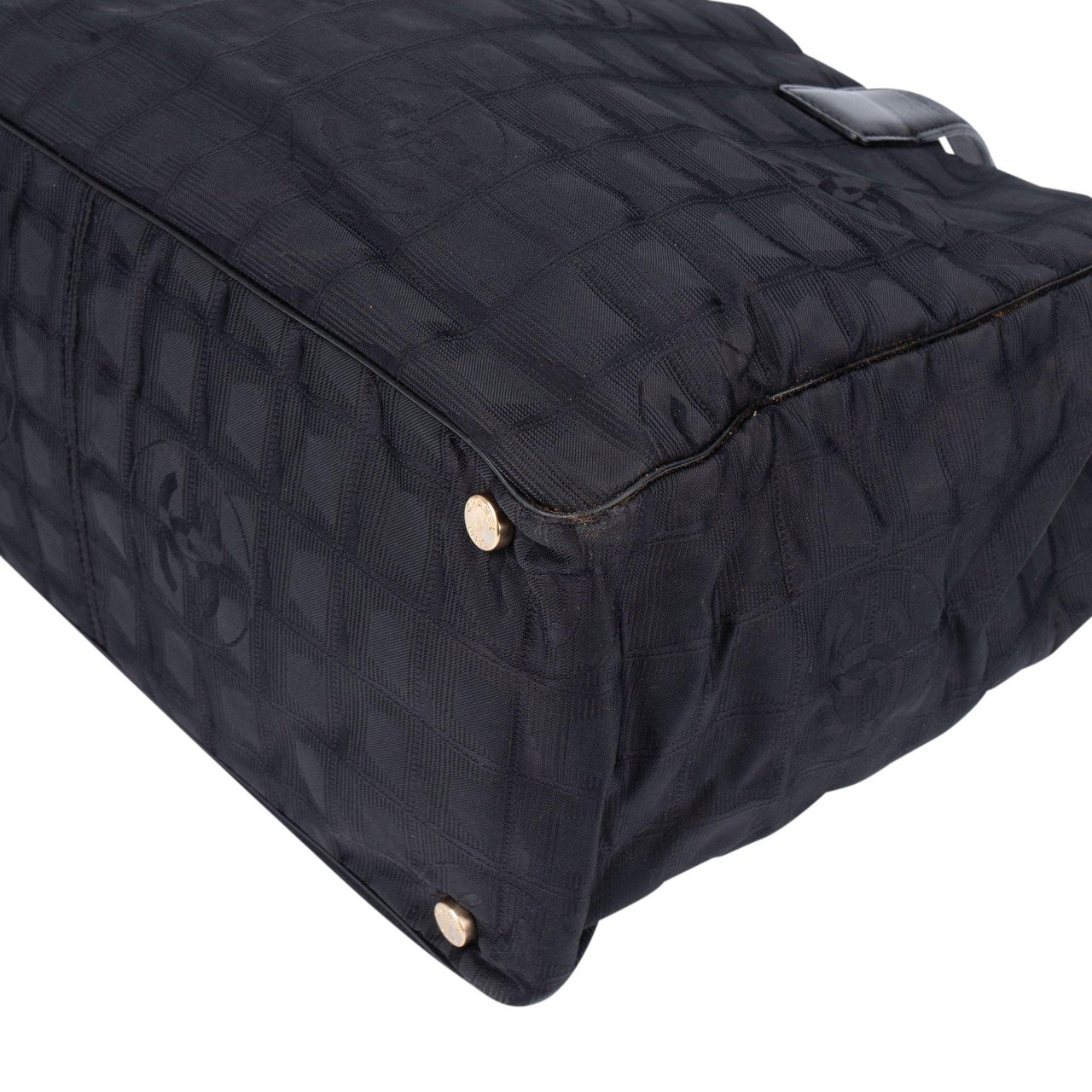 Chanel Chanel Travel Line Monogram Handbag Zwart