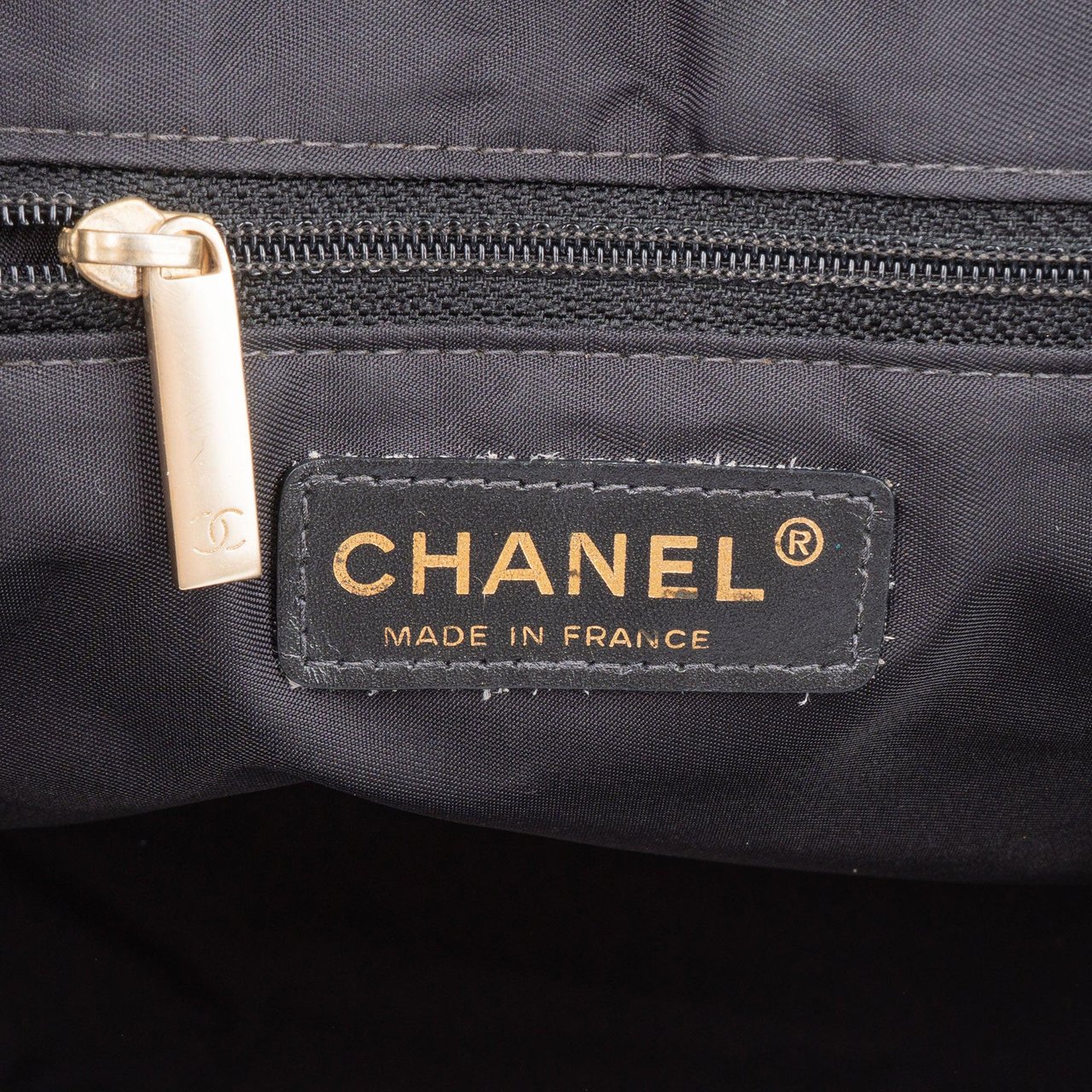 Chanel Chanel Travel Line Monogram Handbag Zwart
