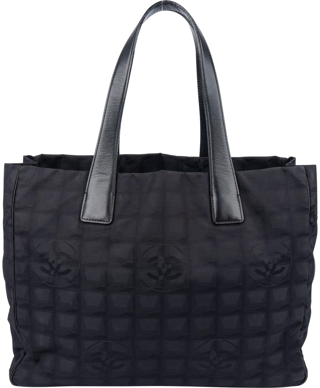 Chanel Chanel Travel Line Monogram Handbag Zwart