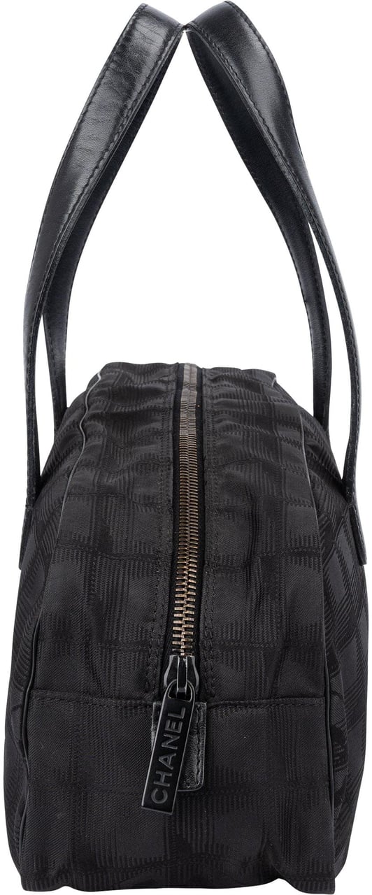 Chanel Chanel Travel Line Monogram Handbag Zwart