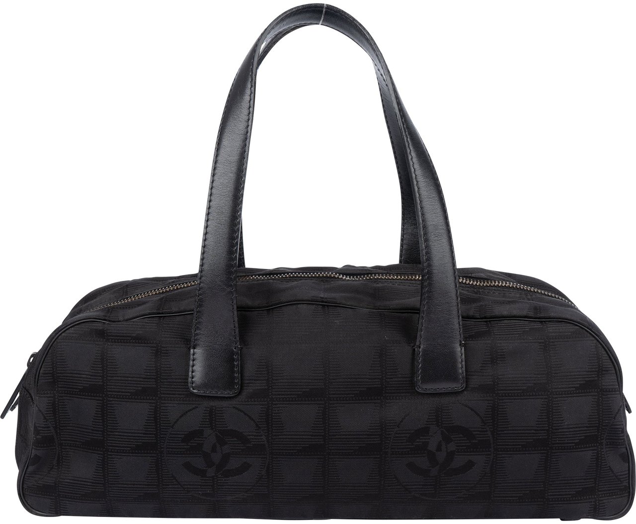 Chanel Chanel Travel Line Monogram Handbag Zwart