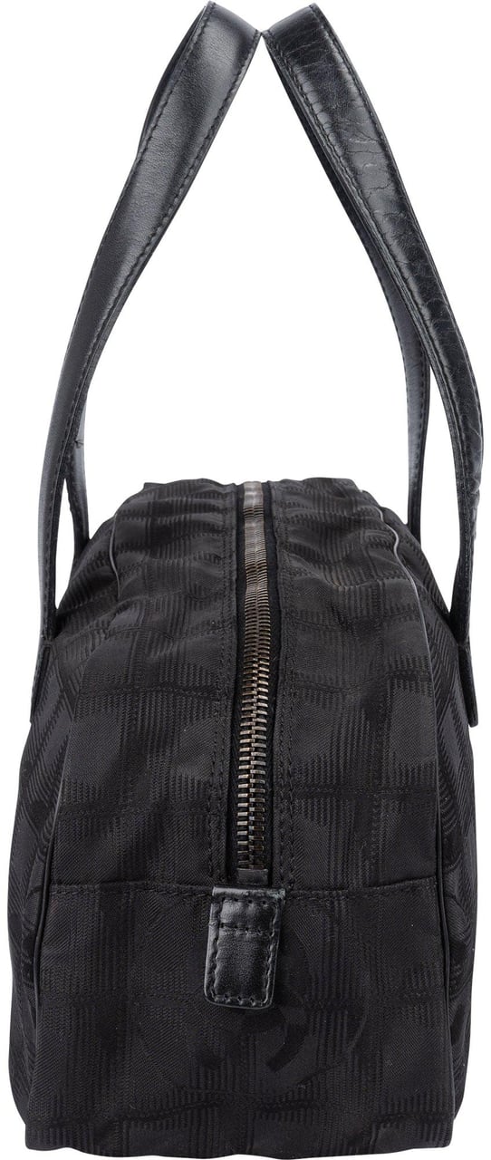 Chanel Chanel Travel Line Monogram Handbag Zwart