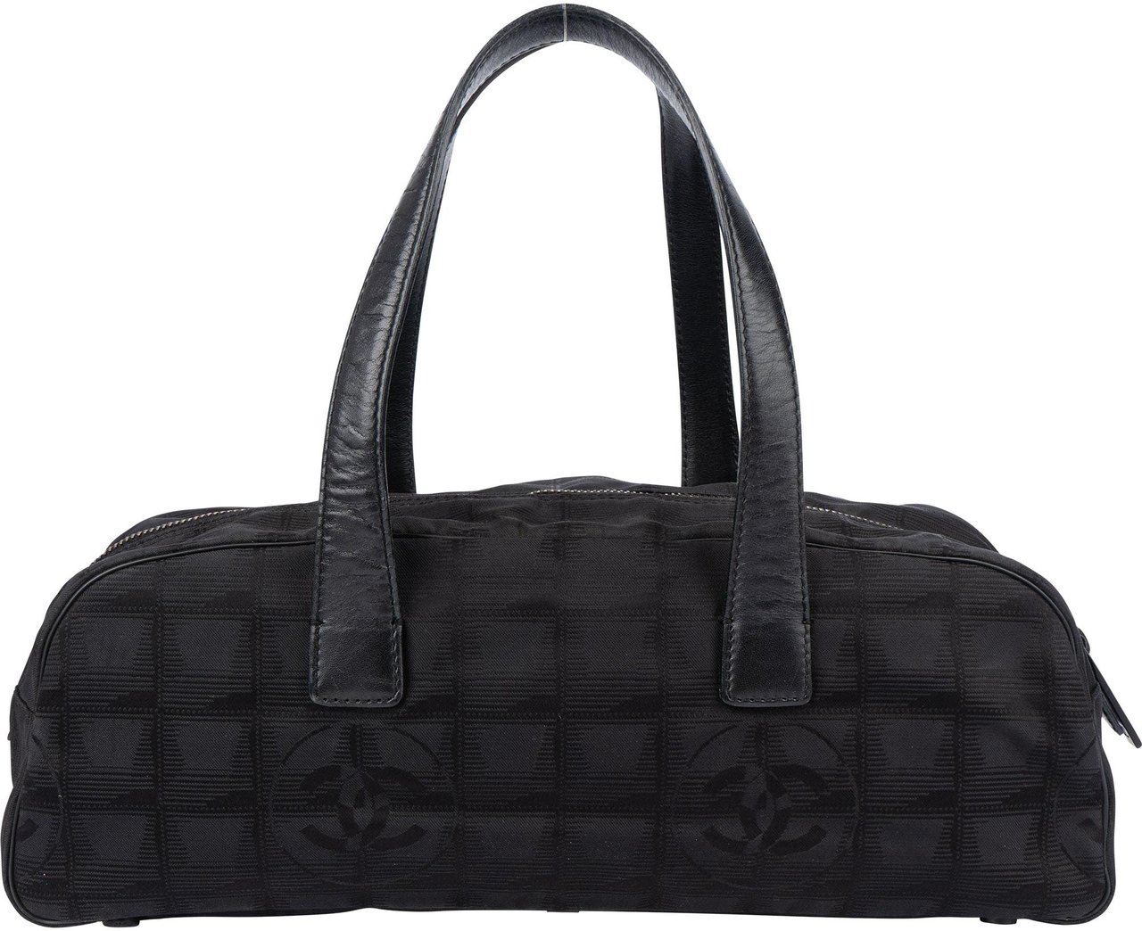 Chanel Chanel Travel Line Monogram Handbag Zwart