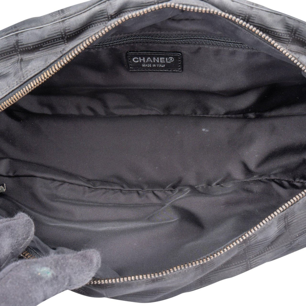 Chanel Chanel Travel Line Monogram Handbag Zwart