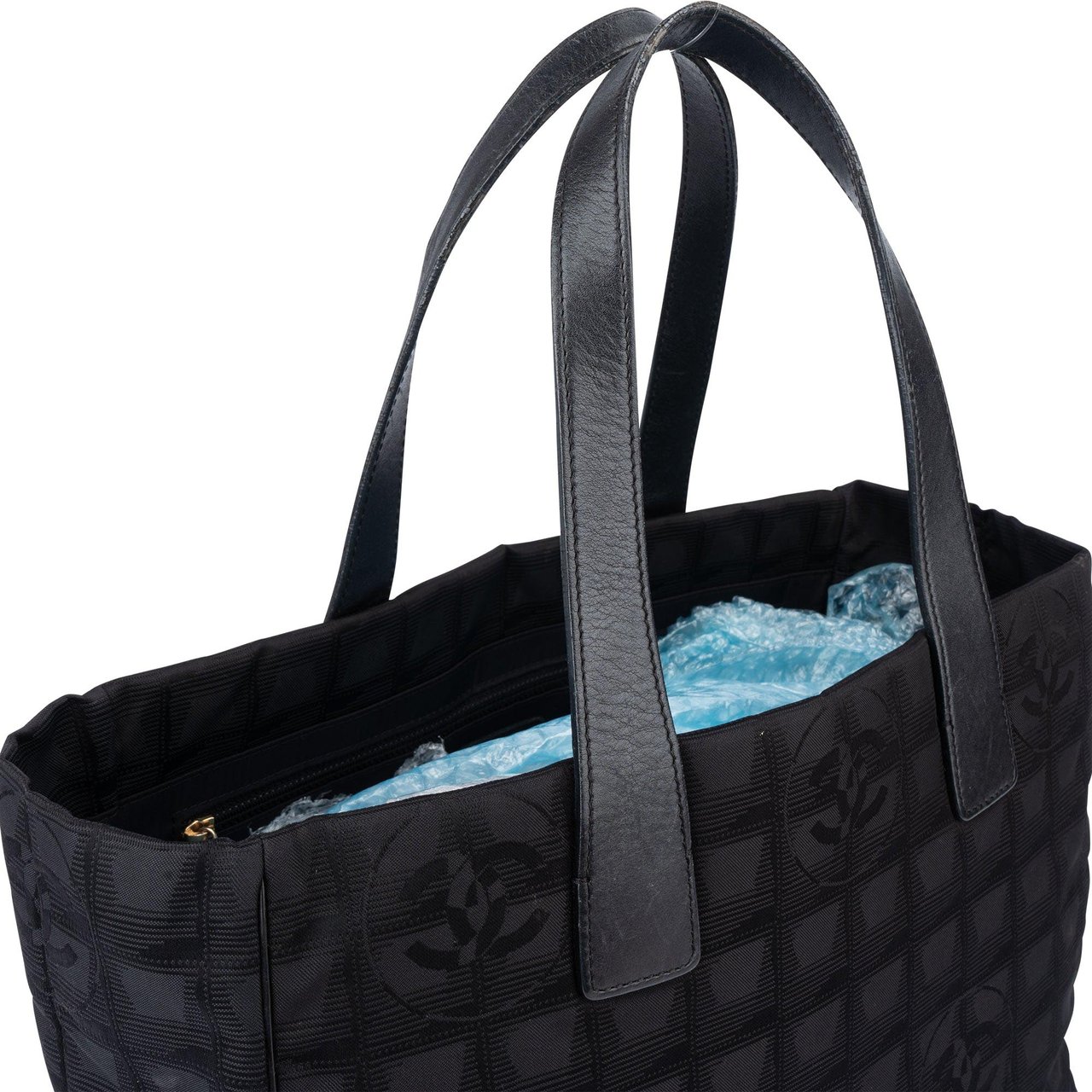 Chanel Chanel Travel Line Monogram Handbag Zwart