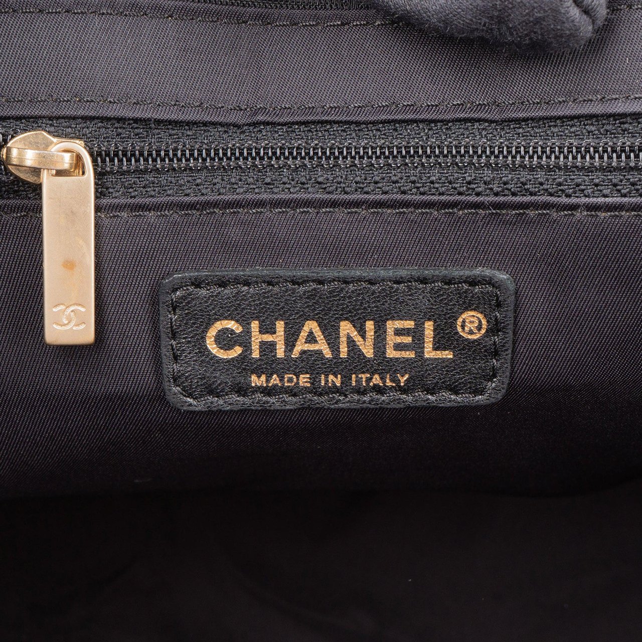 Chanel Chanel Travel Line Monogram Handbag Zwart