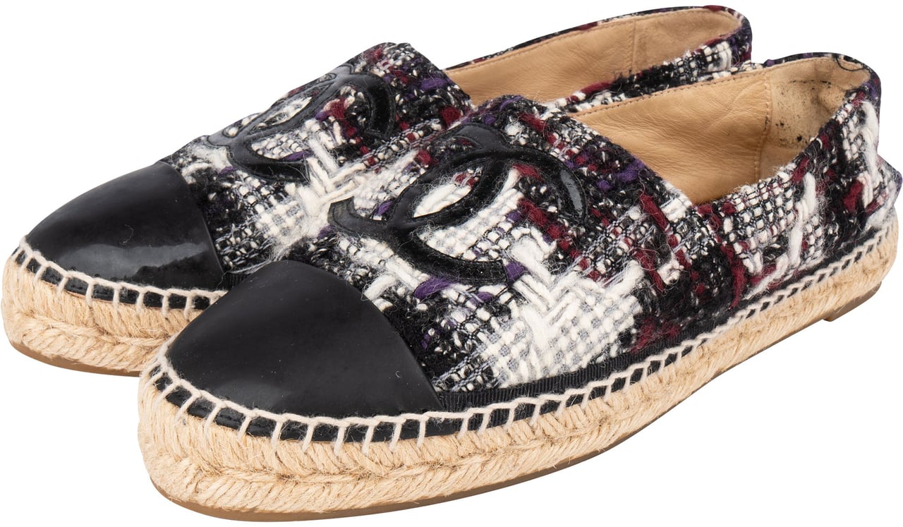 Chanel Chanel Tweed CC Espadrilles (39) Divers