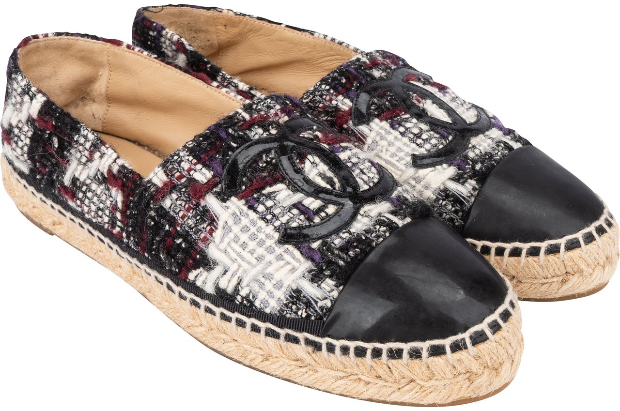 Chanel Chanel Tweed CC Espadrilles (39) Divers