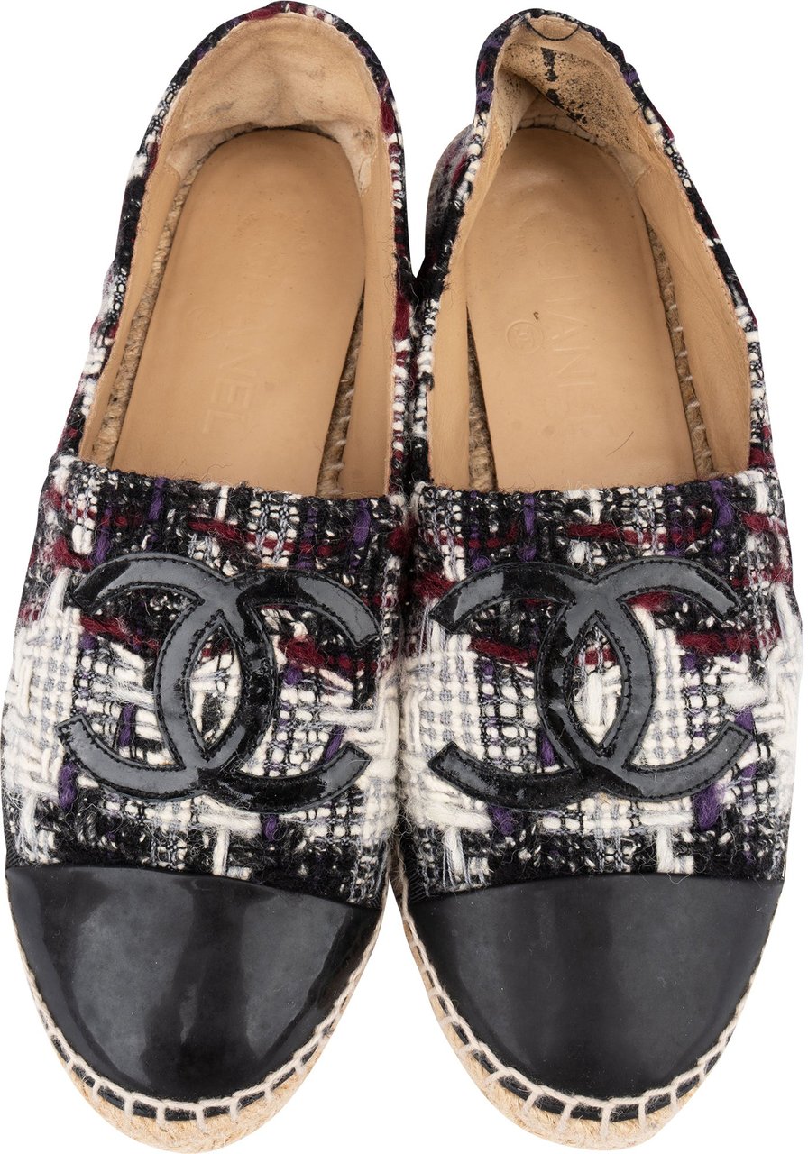 Chanel Chanel Tweed CC Espadrilles (39) Divers