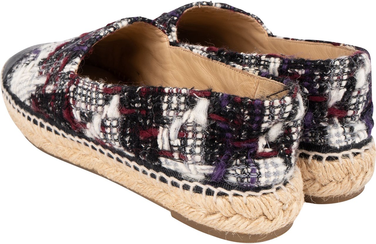 Chanel Chanel Tweed CC Espadrilles (39) Divers