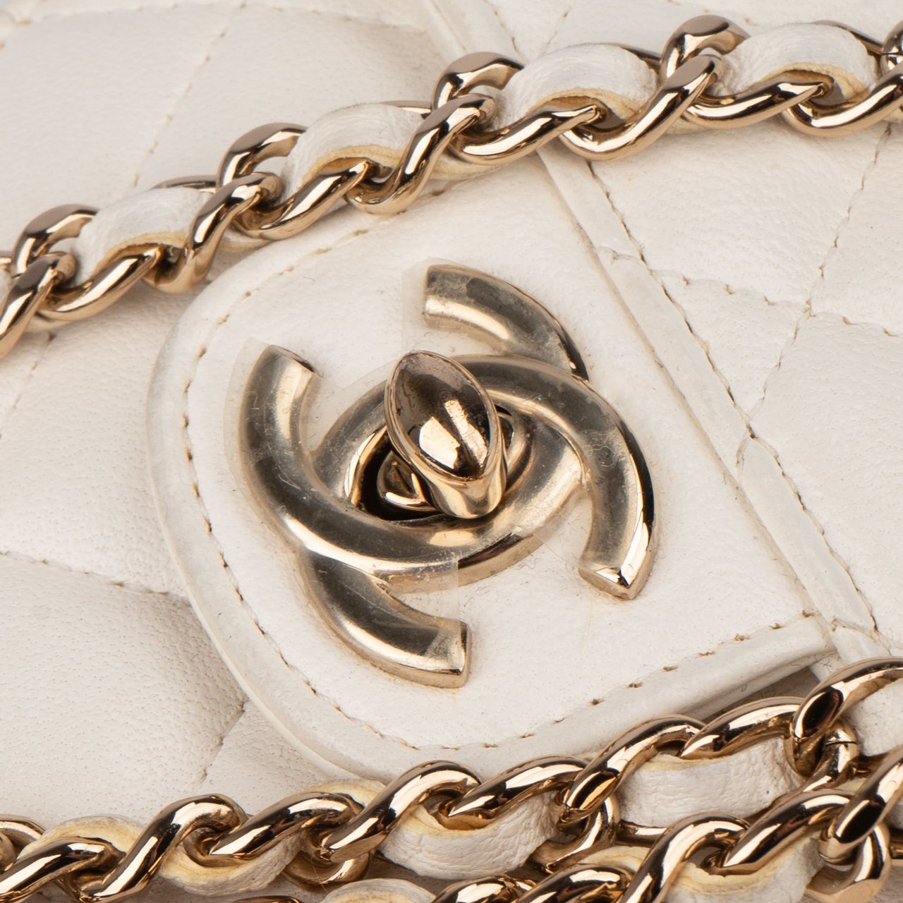 Chanel Chanel Quilted Lambskin Mini Love Heart Crossbody Bag Wit