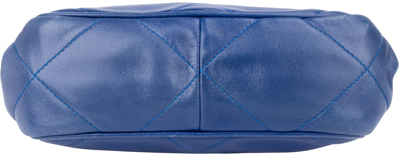 Chanel Chanel Stitching Lambskin CC Purse Crossbody Bag Blauw