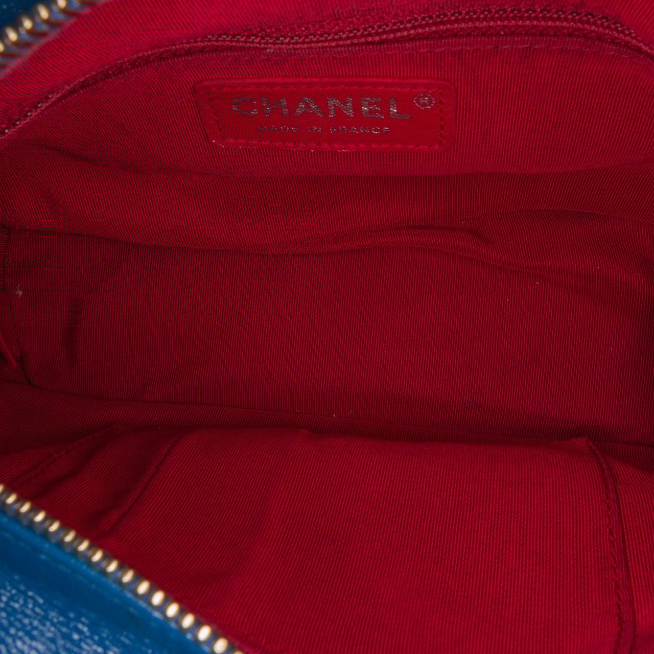 Chanel Small Suede Gabrielle Crossbody Oranje