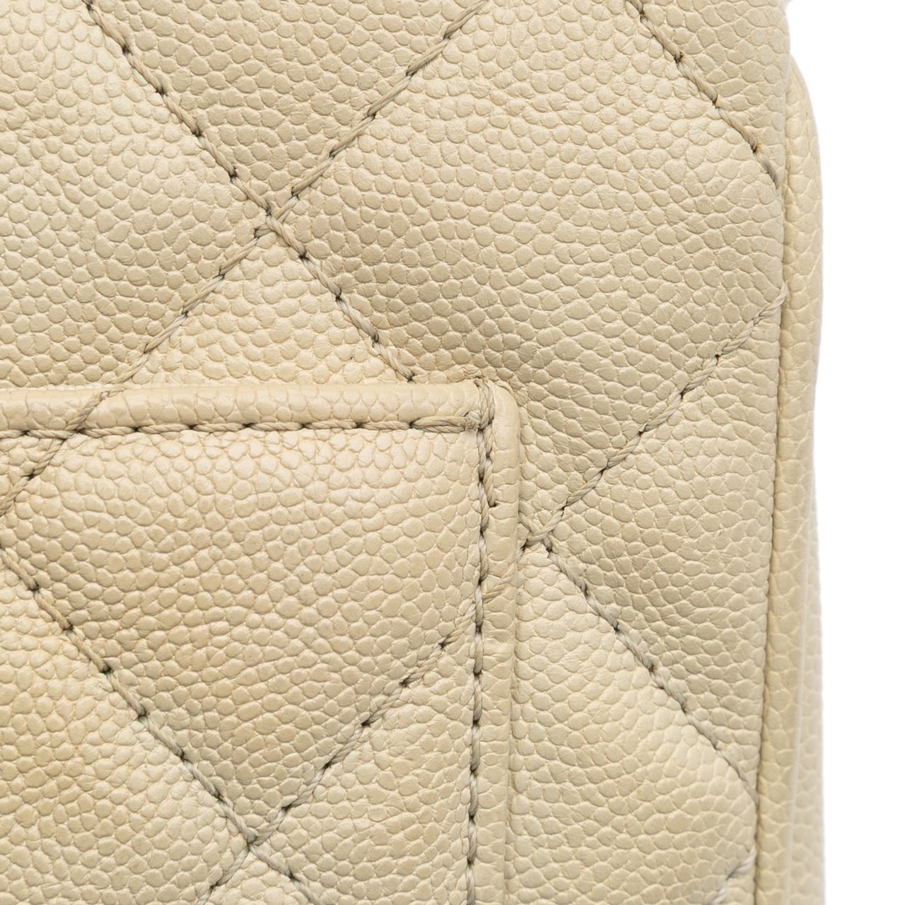 Chanel Small Quilted Caviar Urban Companion Flap Bruin