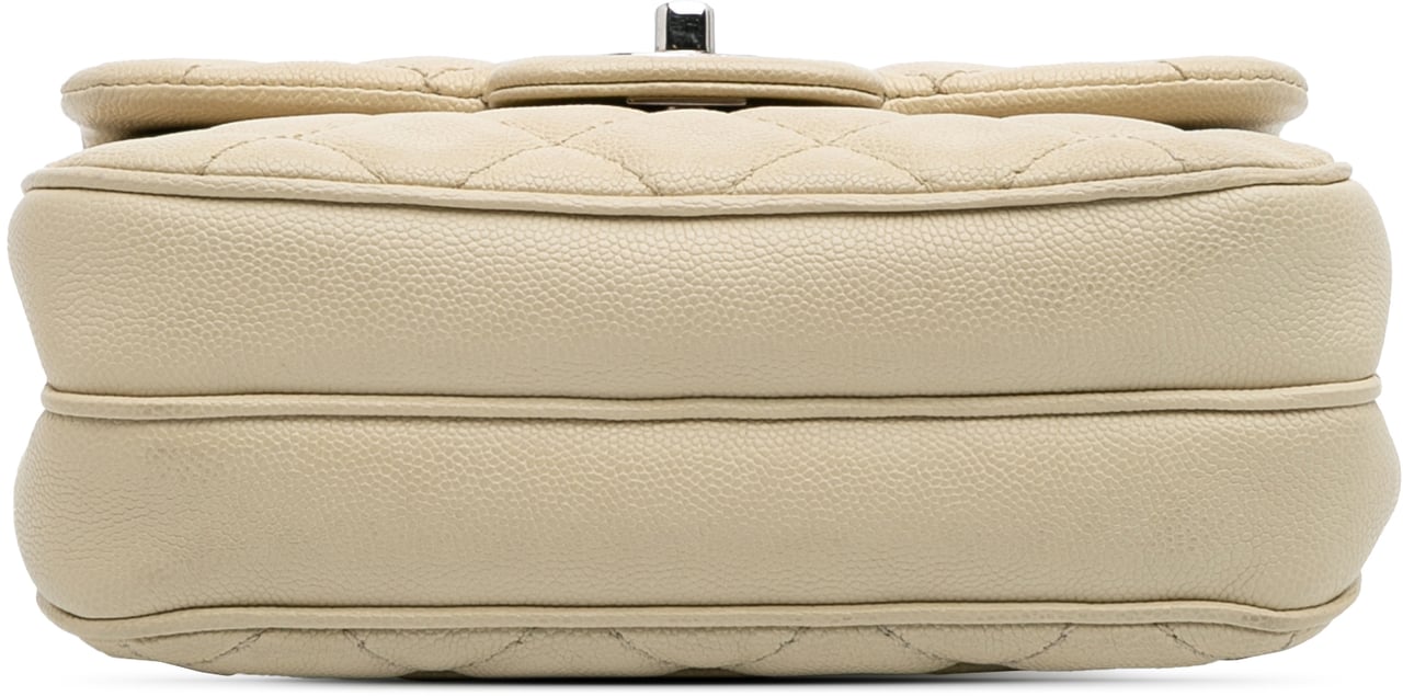 Chanel Small Quilted Caviar Urban Companion Flap Bruin