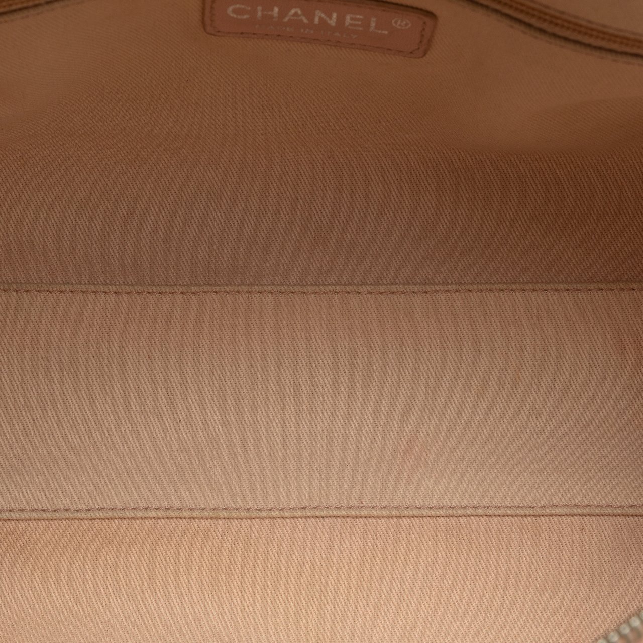 Chanel Small Canvas Deauville Bowling Bag Roze