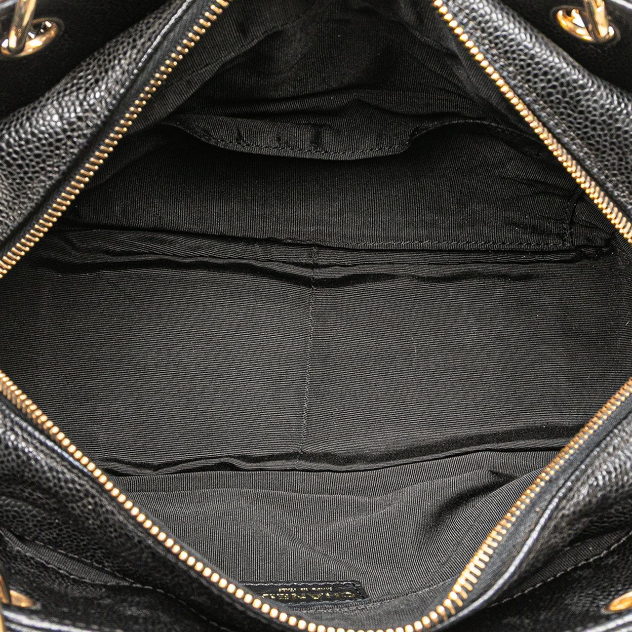 Chanel Petite Caviar Timeless Tote Zwart