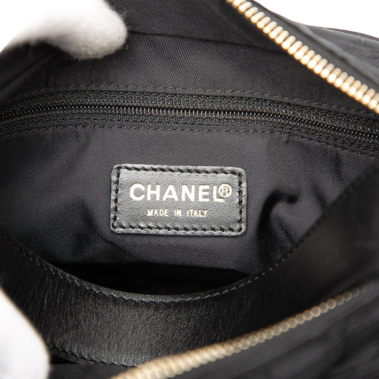 Chanel New Travel Line Nylon handbag Zwart