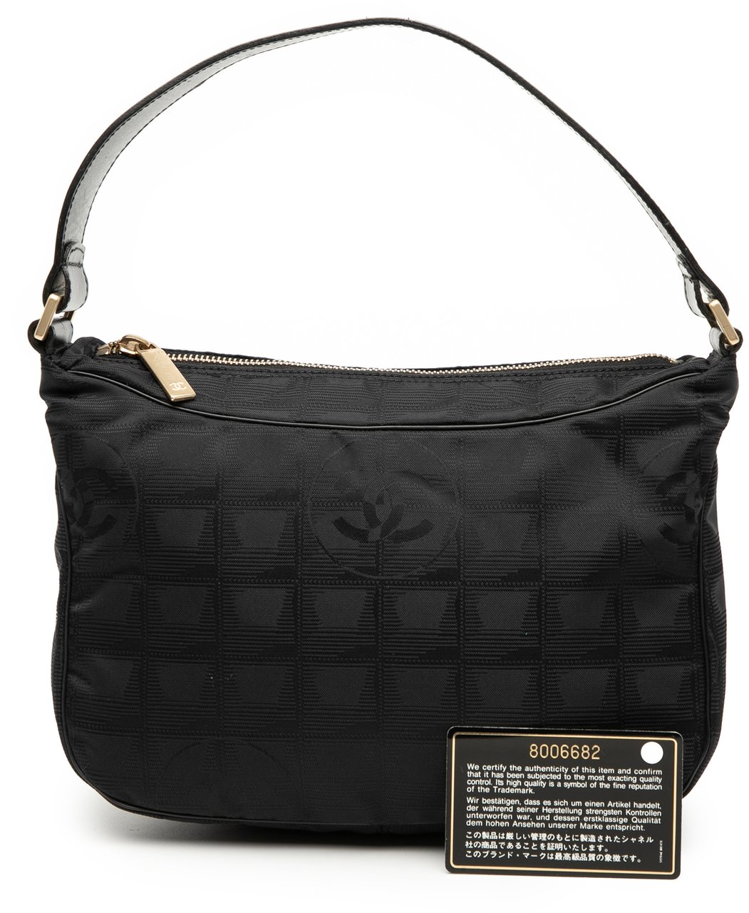 Chanel New Travel Line Nylon handbag Zwart
