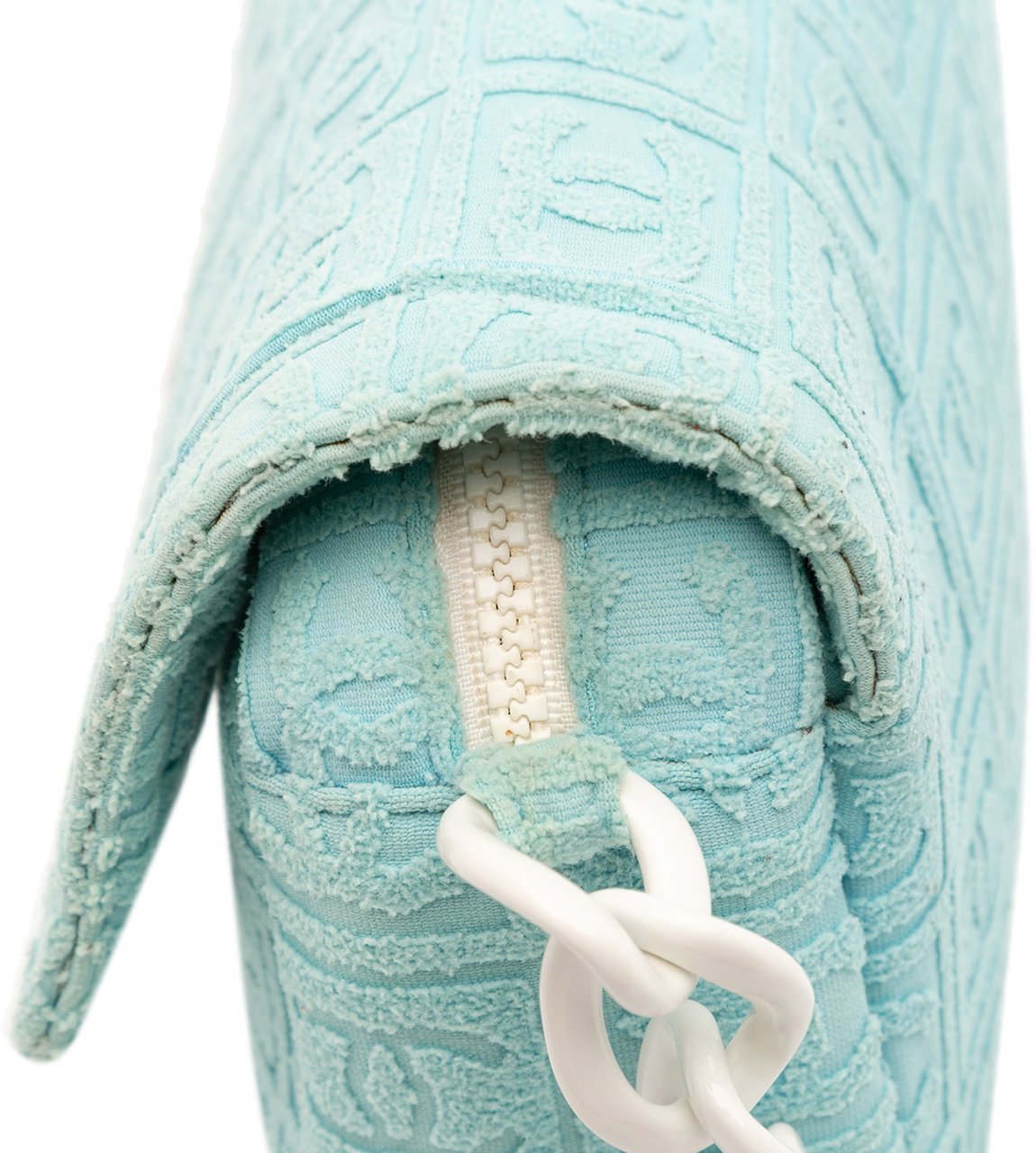 Chanel Terry Cloth Sport Line Flap Blauw
