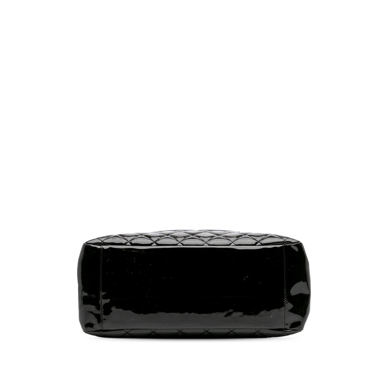Chanel Patent Grand Shopping Tote Zwart