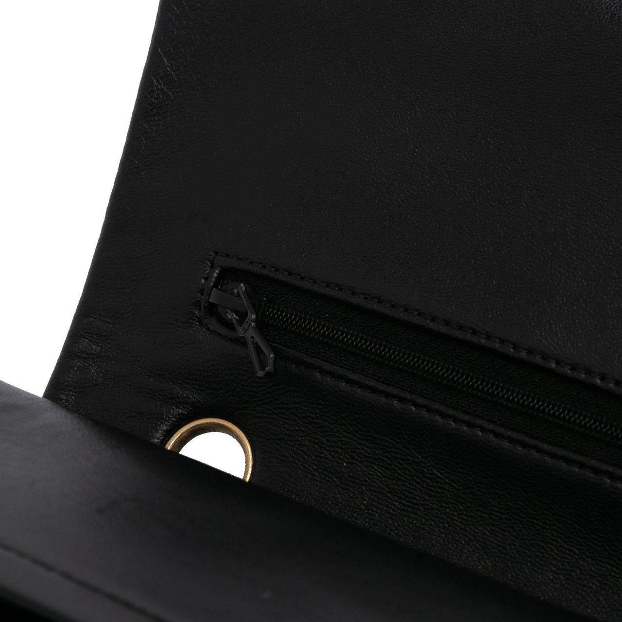 Chanel Medium Classic Lambskin Double Flap Zwart
