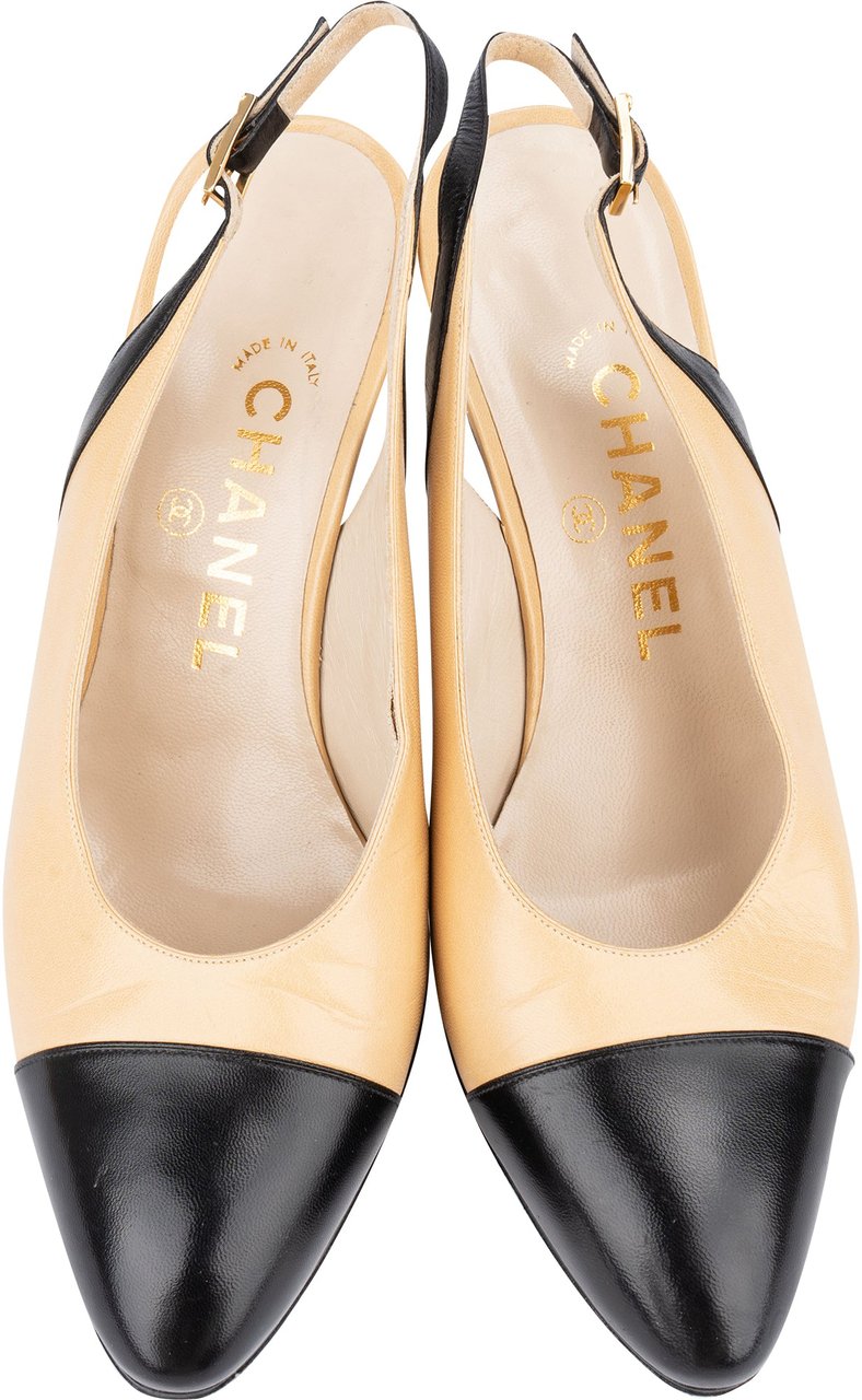 Chanel Chanel Classic Bicolor Heels (37) Divers