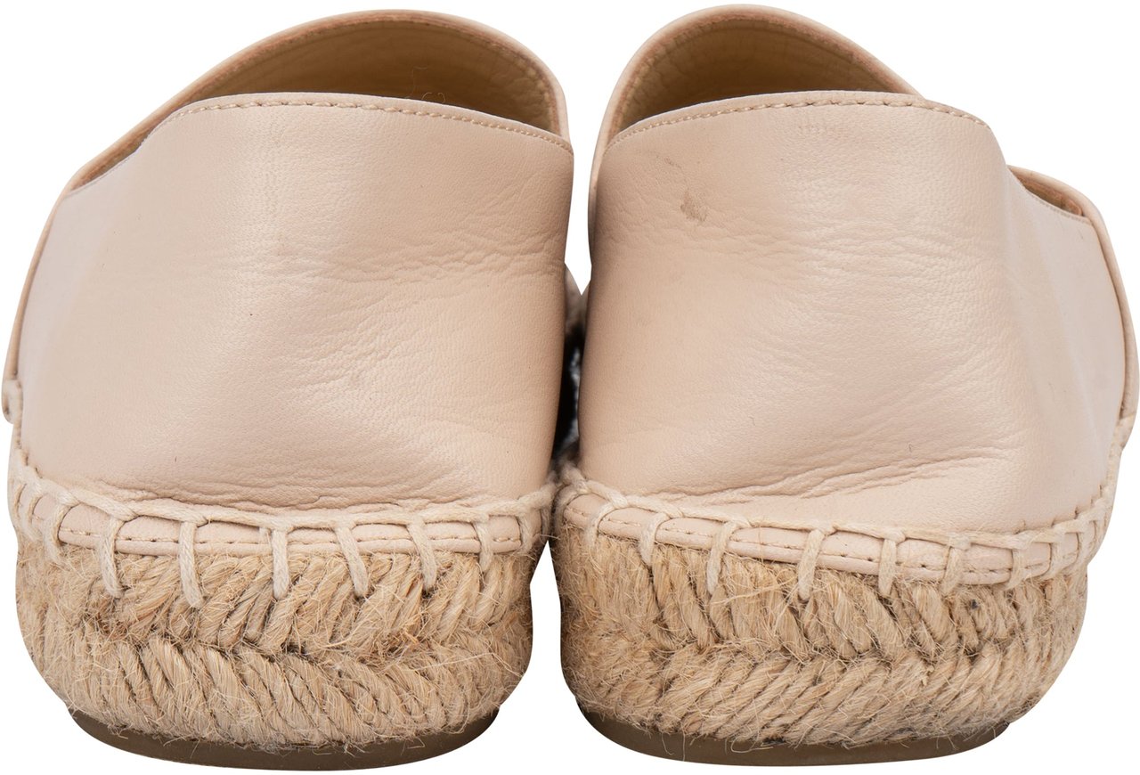 Chanel Chanel Classic Leather CC Espadrilles (35) Roze