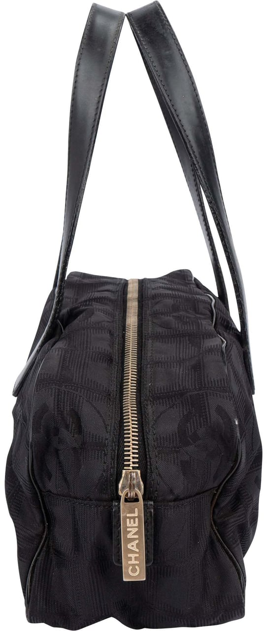 Chanel Chanel Travel Line Monogram Handbag Zwart