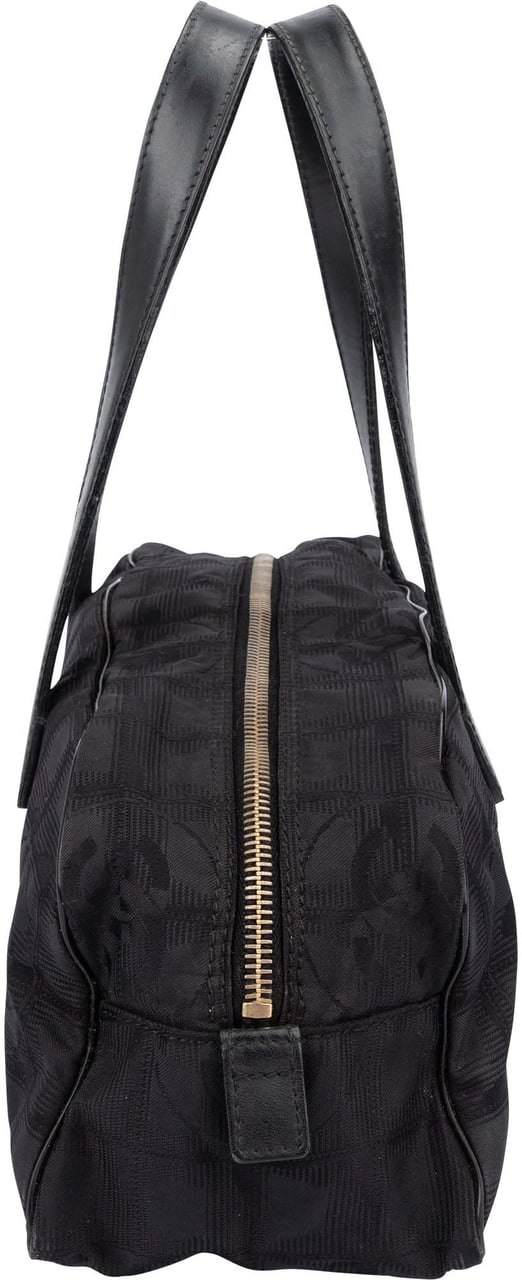 Chanel Chanel Travel Line Monogram Handbag Zwart