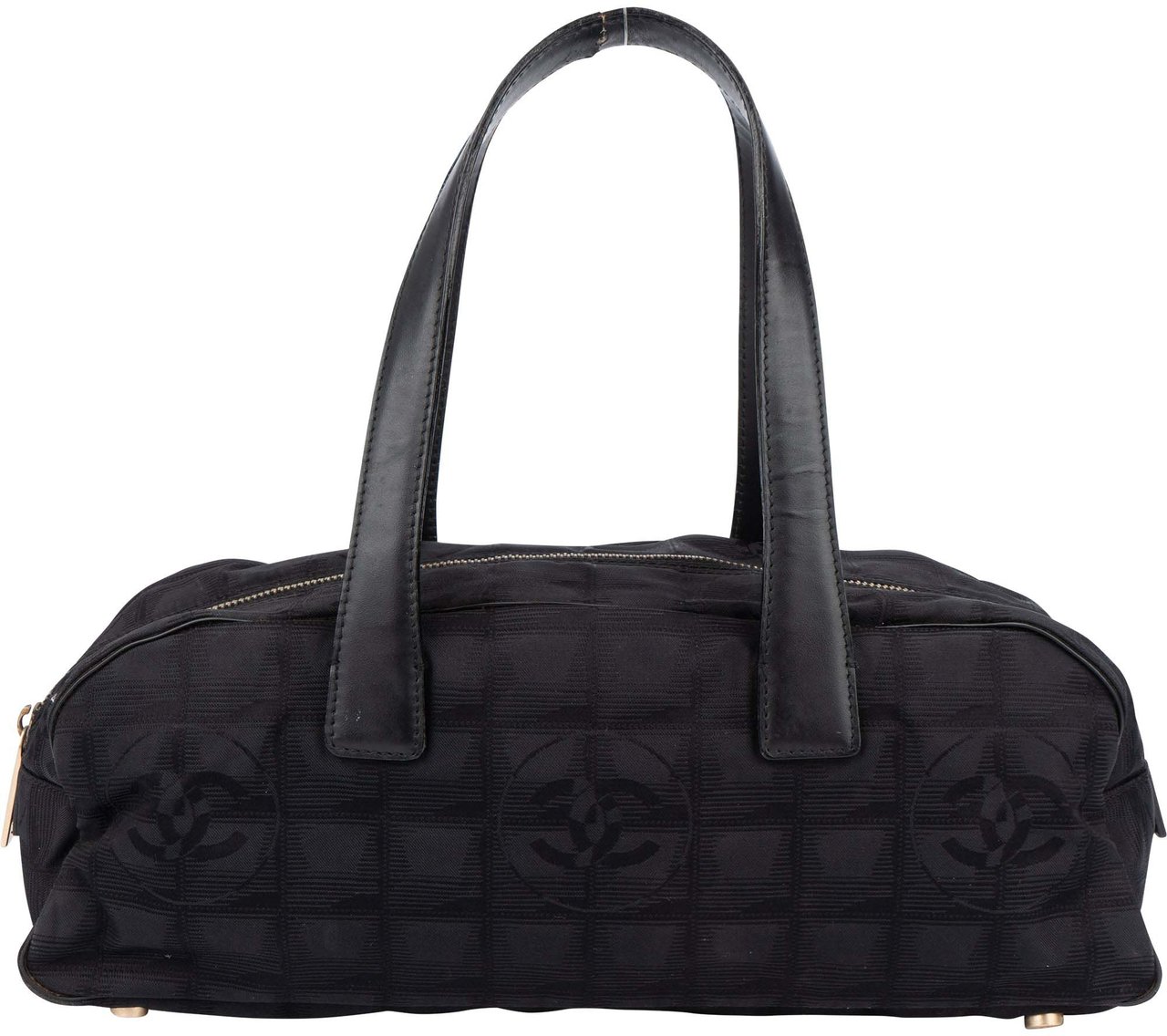 Chanel Chanel Travel Line Monogram Handbag Zwart