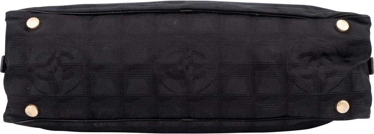 Chanel Chanel Travel Line Monogram Handbag Zwart