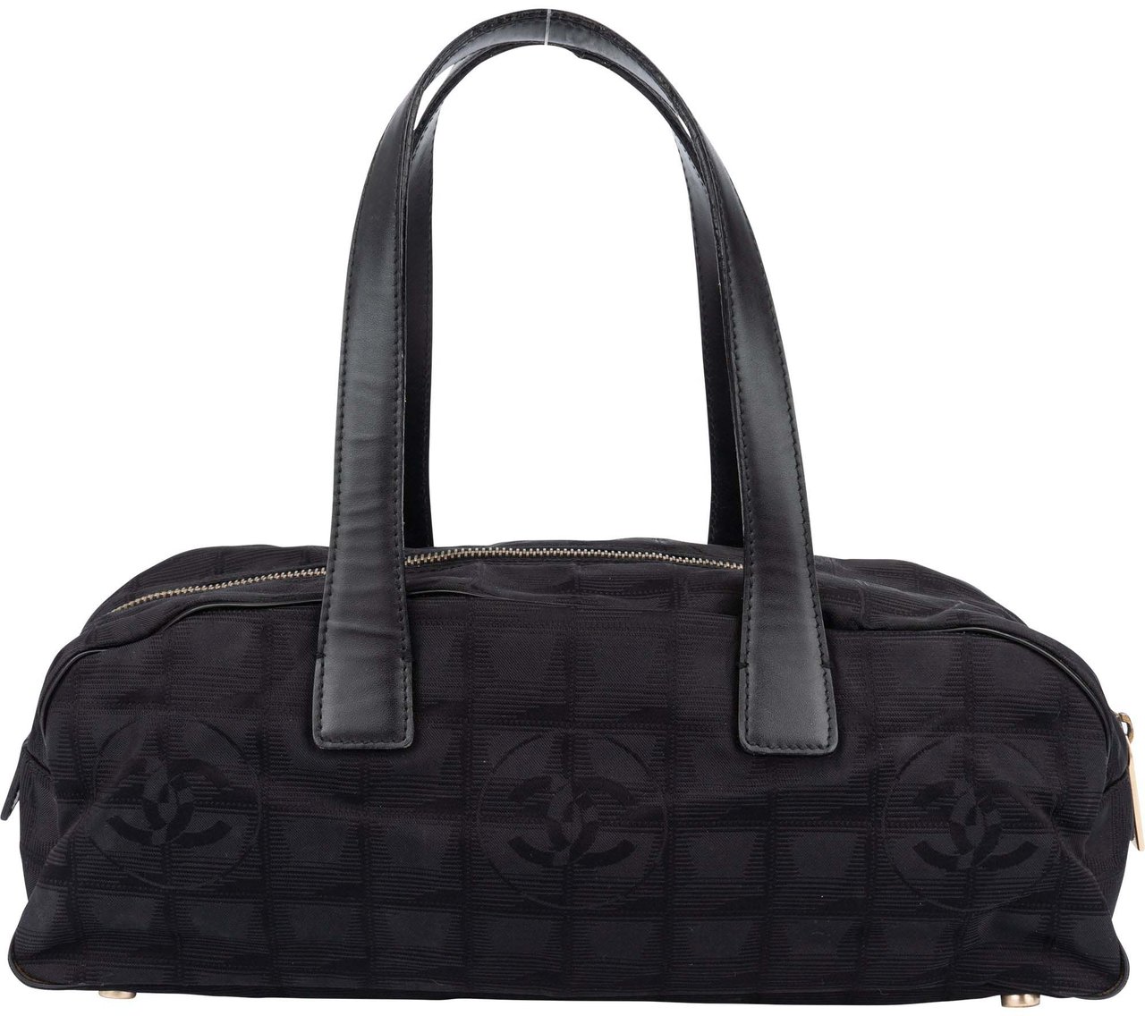 Chanel Chanel Travel Line Monogram Handbag Zwart