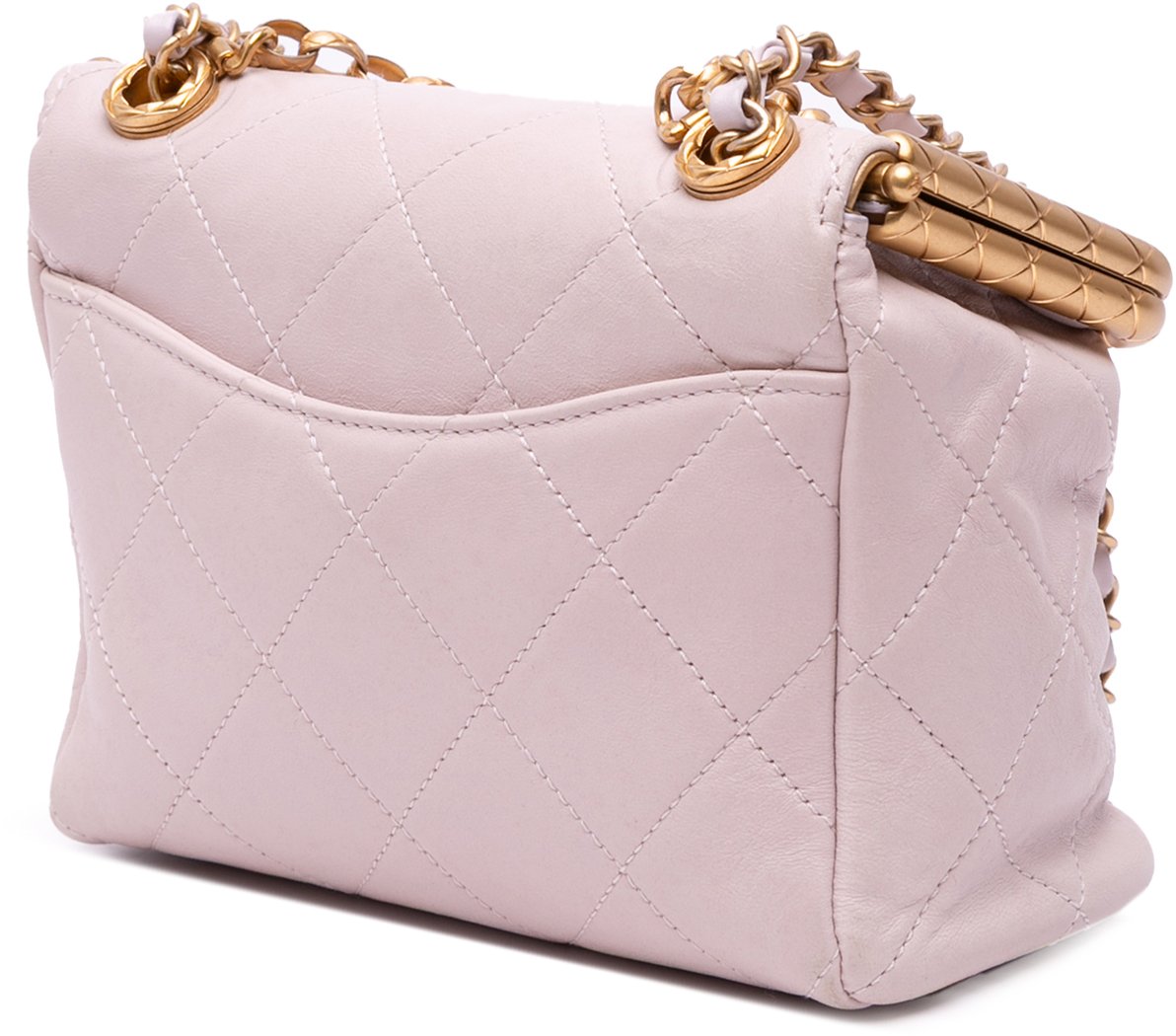 Chanel Quilted Lambskin My Crush Vanity Bag Roze