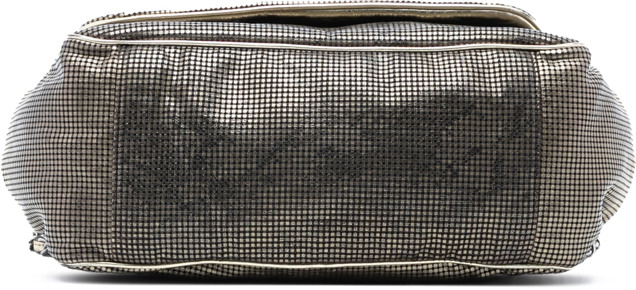 Chanel Perforated Lambskin Hollywood Accordion Flap Goud