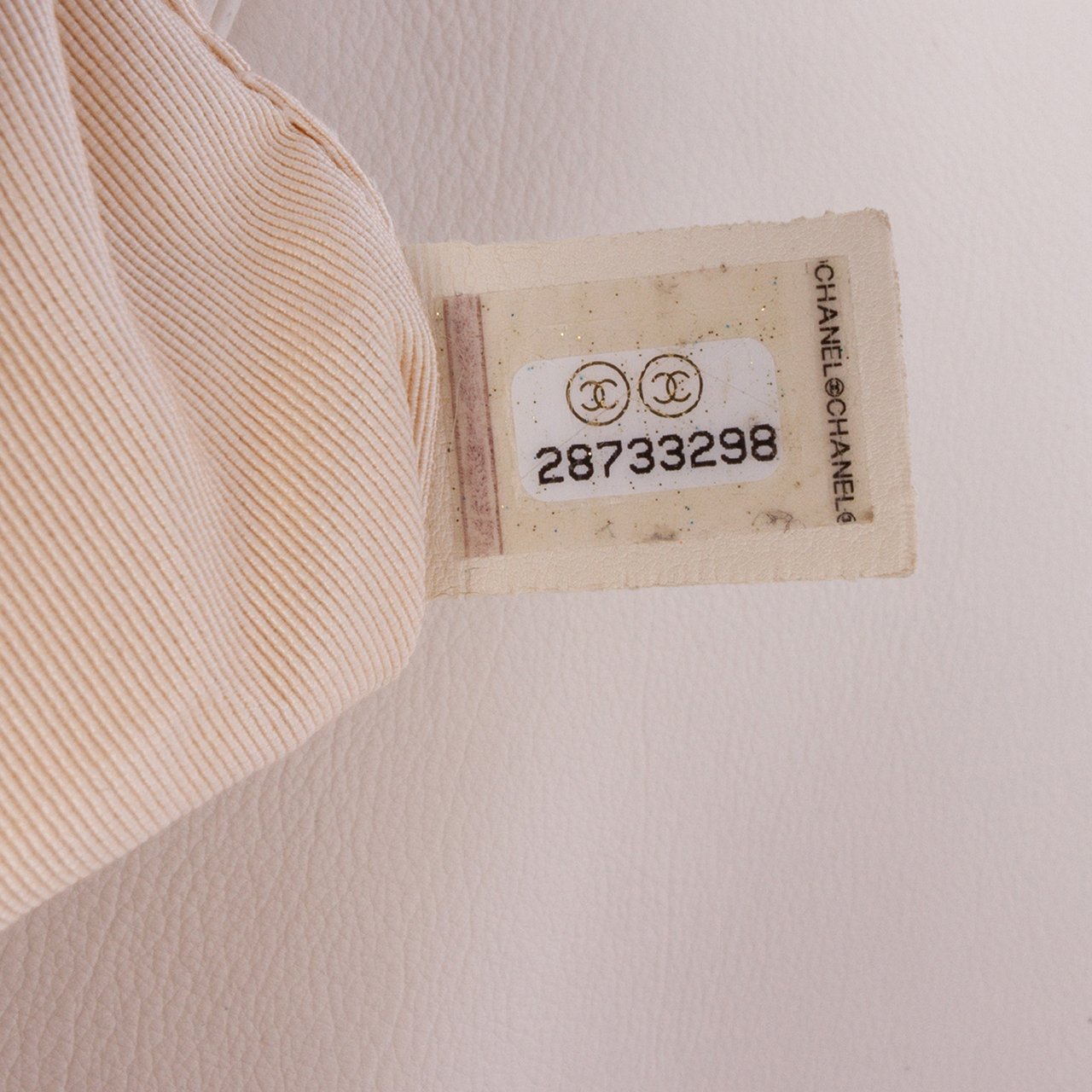 Chanel Small Quilted Calfskin Pearl CC Accordion Flap Wit