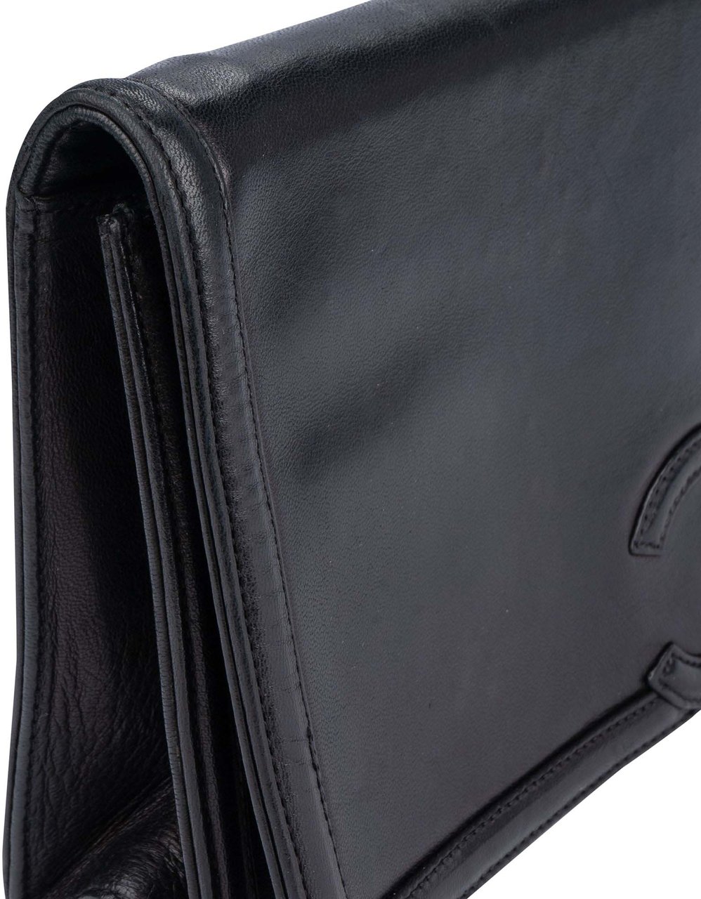 Chanel Chanel CC Lambskin Clutch Divers