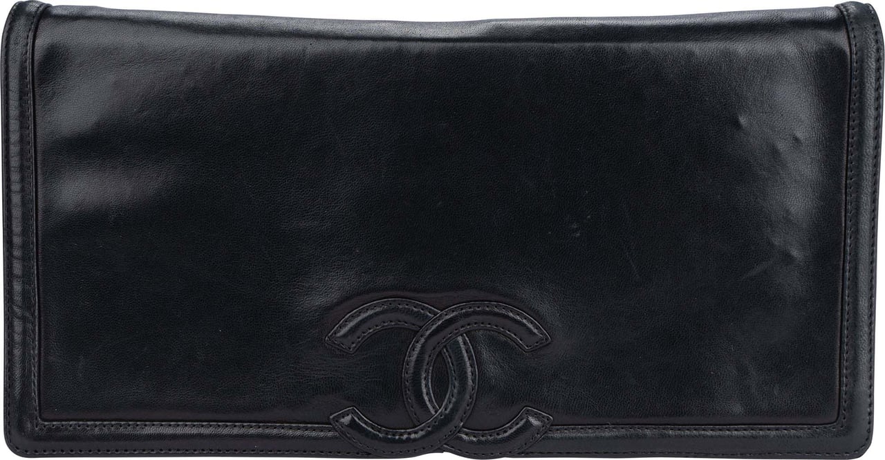 Chanel Chanel CC Lambskin Clutch Divers