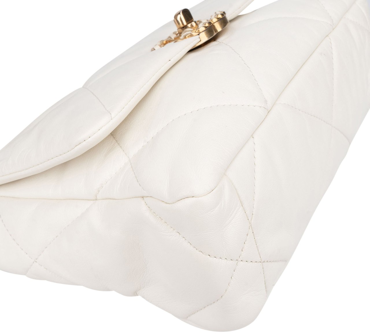 Chanel Chanel 19 Quilted Lambskin Single Flap Crossbody Bag Wit