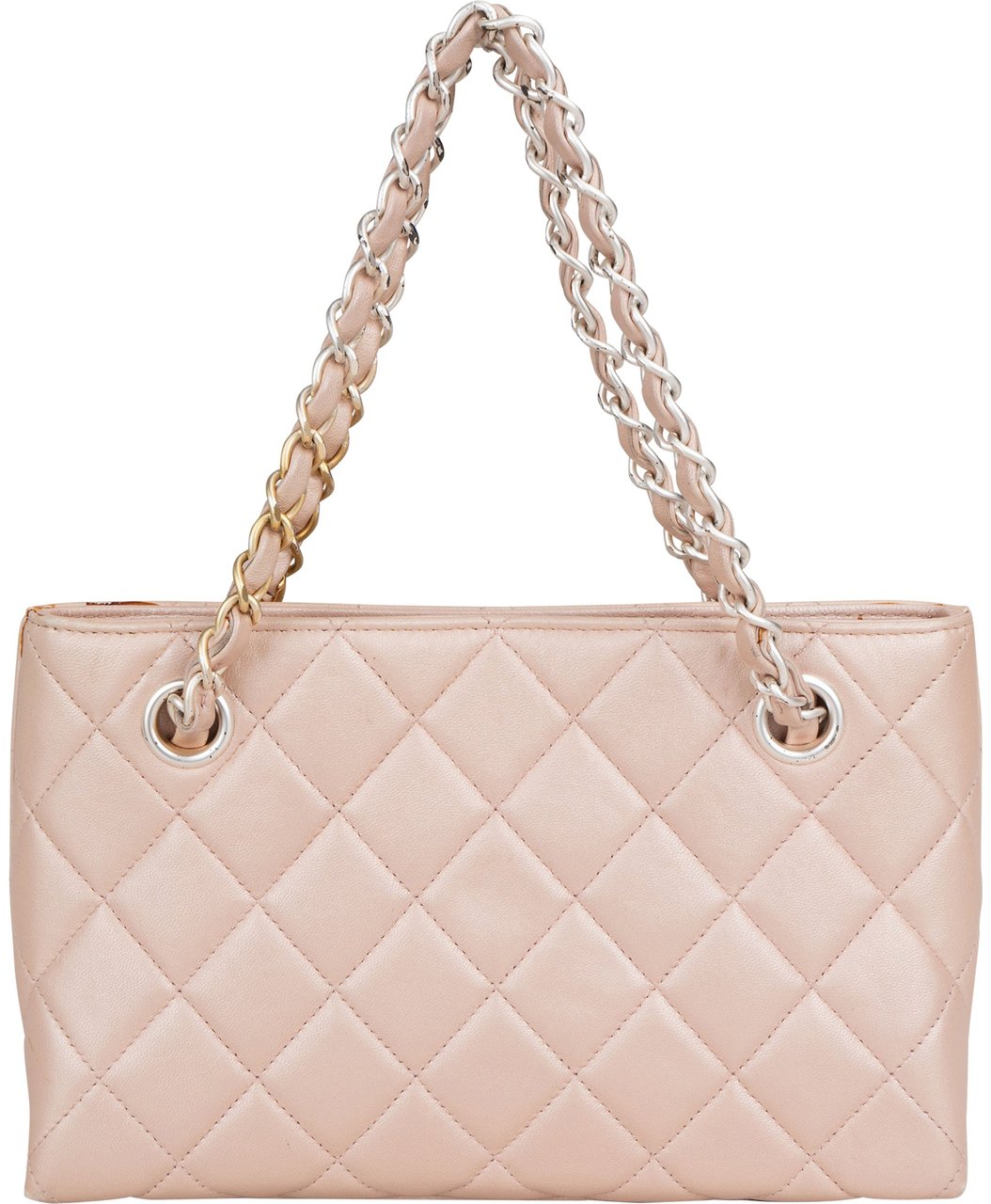 Chanel Chanel Qulilted Lambskin CC Handbag Rood