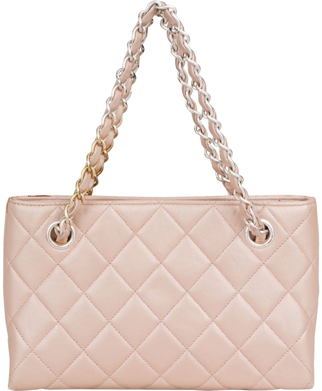 Chanel Chanel Qulilted Lambskin CC Handbag Rood