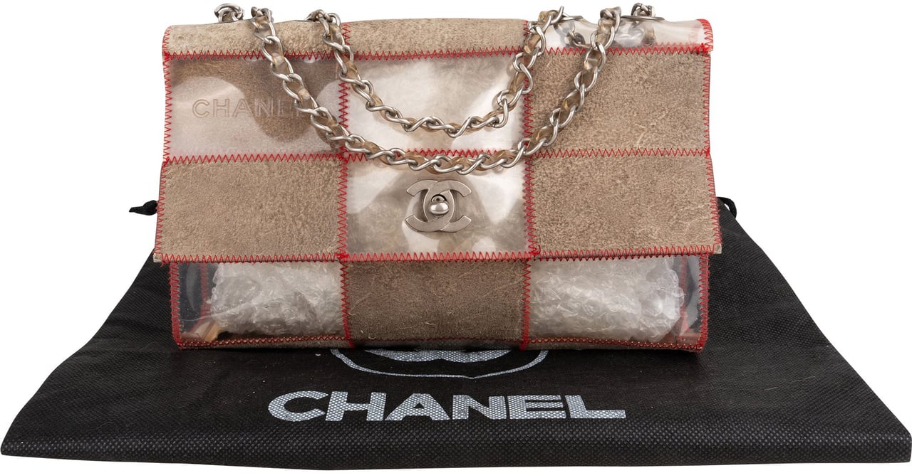 Chanel Chanel Transparent Patchwork Single Flap Crossbody Bag Divers