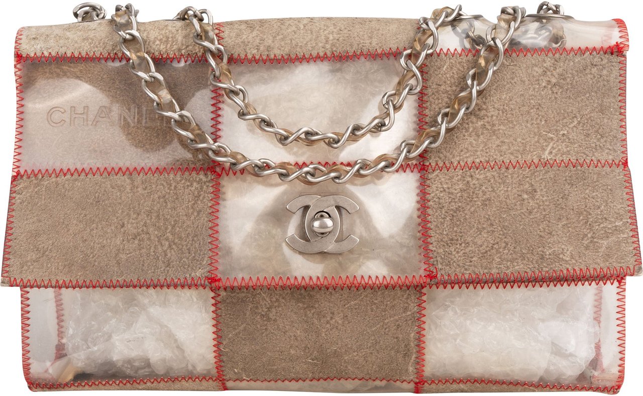 Chanel Chanel Transparent Patchwork Single Flap Crossbody Bag Divers