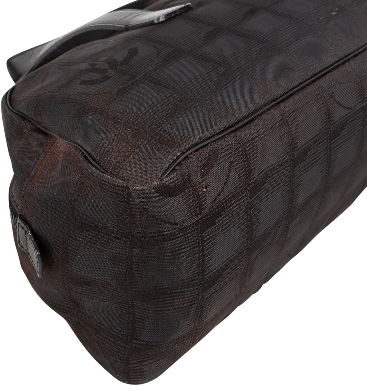 Chanel Chanel Travel Line Monogram Handbag Zwart