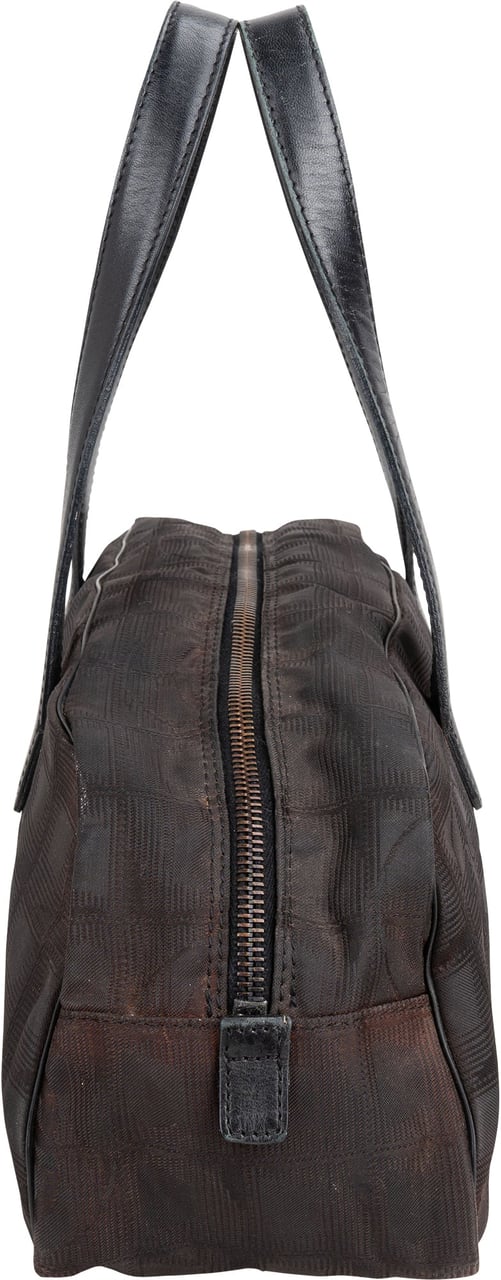 Chanel Chanel Travel Line Monogram Handbag Zwart